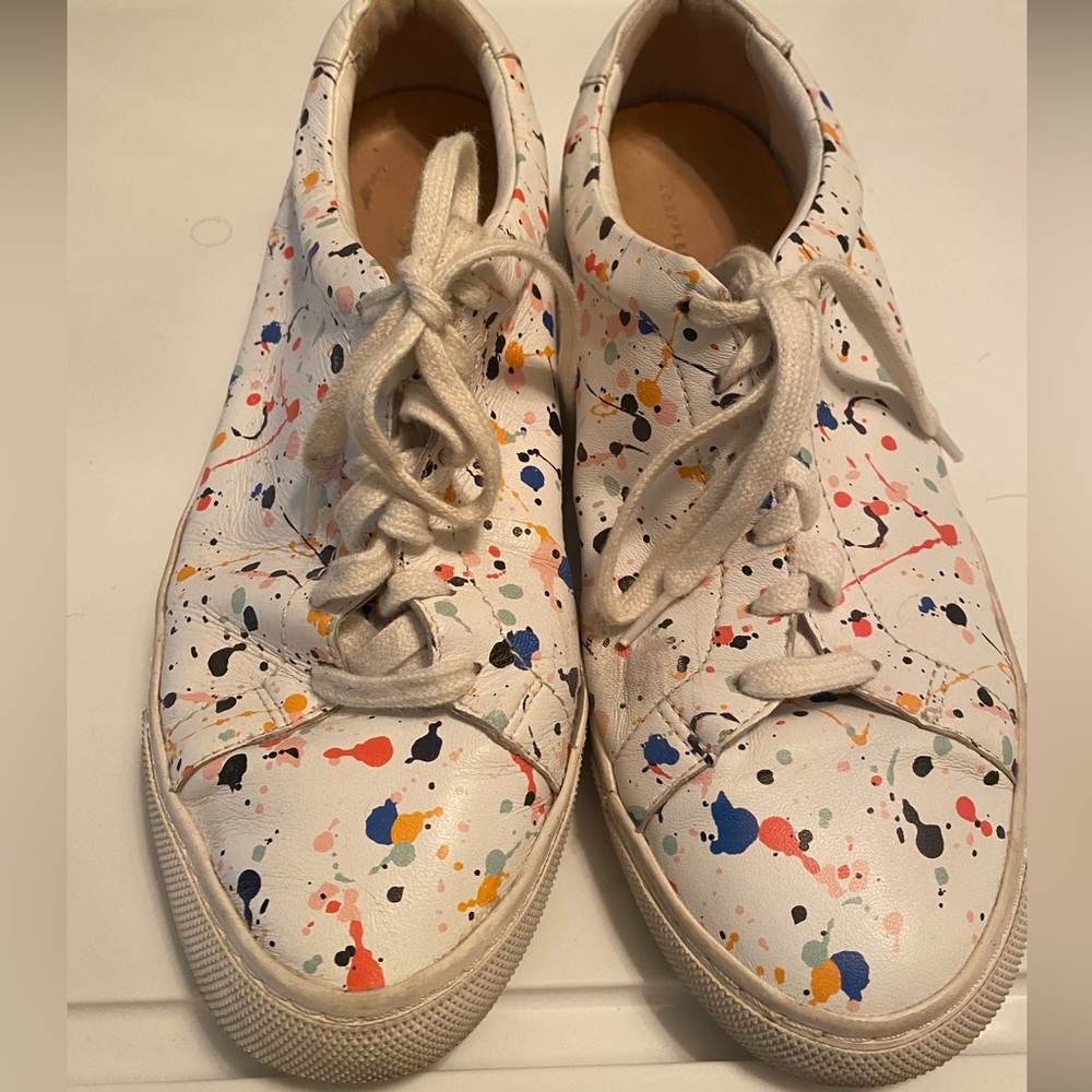 Loeffler Randall Splatter Sneakers 10.5